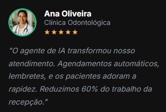 Depoimento Ana Oliveira - Clínica Odontológica