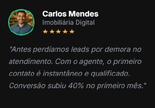 Depoimento Carlos Mendes - Imobiliária Digital