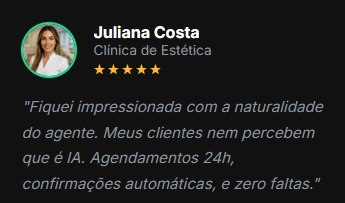 Depoimento Juliana Costa - Clínica de Estética