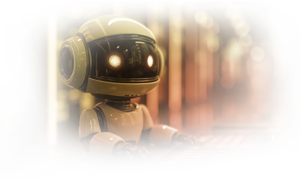 Robô Mascote AutomationsAI